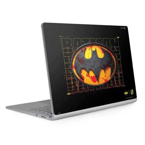 DC Comics The Flash Movie: Batman Bloody Logo Surface Book 2 13.5in Skin